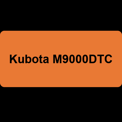 Kubota M9000DTC